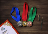 Медали победителям конкурсов и олимпиад